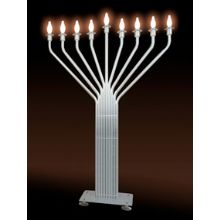 Electric Menorahs for Hanukkah, Modern eco friendly styles Low voltage