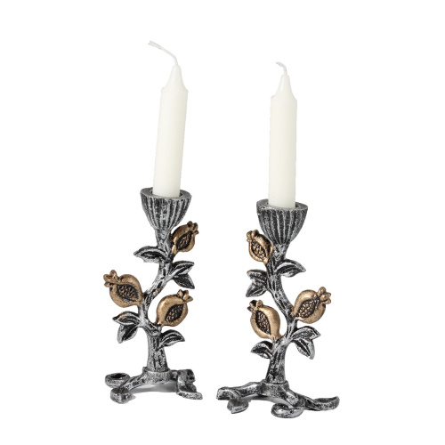 新品未開封　ZION　HANDMADE CANDLE [Memuro Sky] Unique Menorah Zion Judaica 21'' High Candle Menorah For