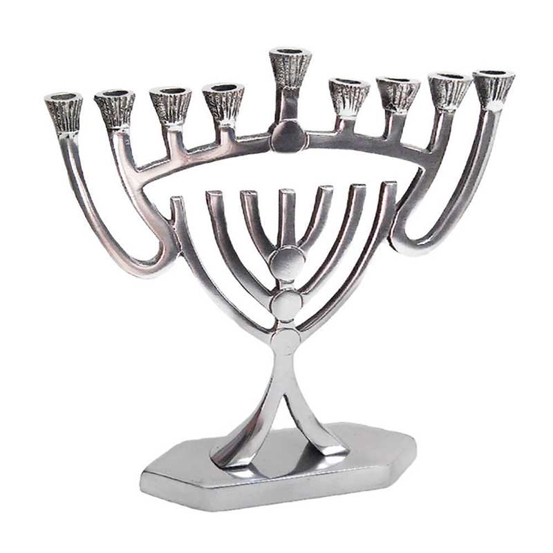 Aluminum Menorah - Menorah Design