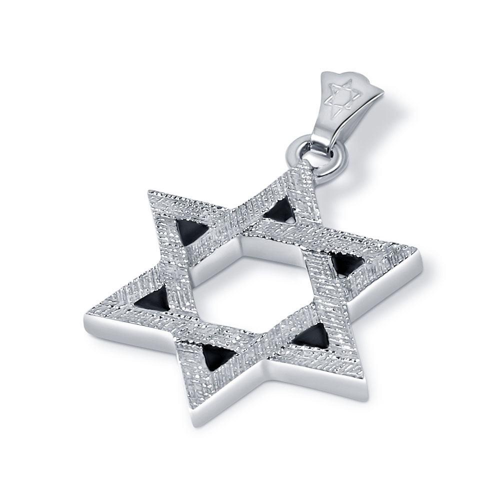 Sterling Silver Star of David Pendant